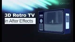 How to Make a 3D Retro TV in After Effects — No C4D, No Plugins (Free Project File)