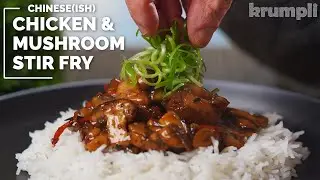 Chinese Chicken and Mushroom Stir Fry