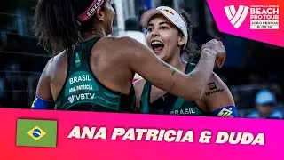 All about the BRAZILIANS 🇧🇷 | Ana Patricia/Duda | Road to GOLD | #beachprotour