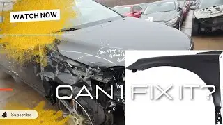 Project Volvo XC60 T6 - replacing damaged panels
