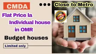 Flat Price la Individual house in OMR Chennai💥Plots for sale|Chennai Land For Sale in OMR😍