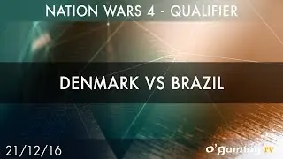 Denmark vs Brazil - Nation Wars 4 Qualifier - Starcraft II - EN