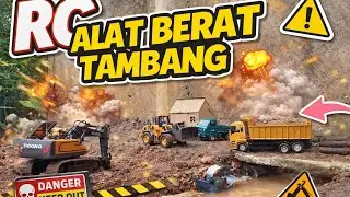 Insane RC Heavy Equipment Mining | Realistic Excavator & Dump Truck Action
