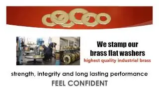 Brass Flat Washers