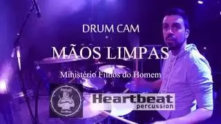 M&atilde;os Limpas | Filhos do Homem | JC Batera (DRUM CAM)