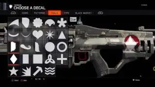 Call of Duty:Black Ops 3 Sharingan paintjob