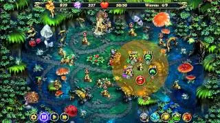 Royal Defense: Ancient Menace Mystery Valley Level 2-17 Hard 3 Stars