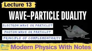 Wave&ndash;Particle Duality & Principle of Complementarity | Modern Physics Beiser 6th