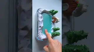 Frozen Lake Slime 😭 #slime