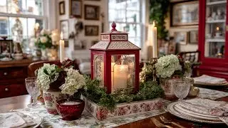 Victorian Holiday Magic | Elegant Red, Green & Gold Christmas Decor Tour