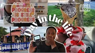 Productive day in the life of a small business owner! Fair prep🎡subscriber unboxing+ email marketing