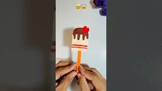 Icecream craft ideas😱for kids |Easy Diy for kids|#shorts #viral #artandcraft #craft #diy #trending