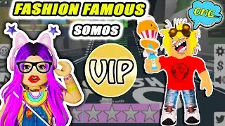 REGALO el pase VIP de FASHION FAMOUS de Roblox 💄 Exploramos la ZONA VIP Desfile de moda LIBI FASHION