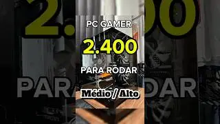 🔥PC GAMER AT&Eacute; 2.400 COM PROMO&Ccedil;&Otilde;ES🔥 #pcgamer #pc #gamer #amd #pcgaming #nvidia