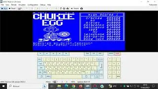 Chukie Egg - UKNC Elektronika MS-0511 - UKNC Back To Life Emulator - Test Windows 10