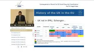 Consequences of Brexit for EU Social Security Coordination