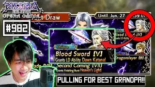 [DFFOO GL] Pulling for best Grandpa A.K.A Galuf!