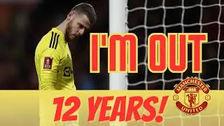 DAVID DE GEA OFFICIALLY LEAVES MU: SIR ALEX'S LAST LEGACY IS GONE!