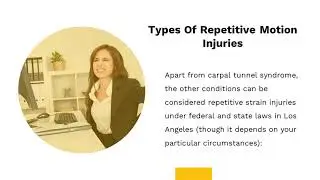 Workplace Injuries That Qualify As Repetitive Motion Injuries