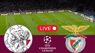 LIVE Ajax vs Benfica | Champions League 2025 - Video Game Simulation
