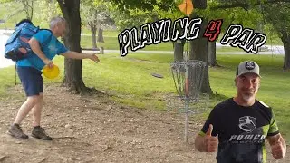 Tackling My Nemesis! Muddy Run Park Disc Golf Course Golds (Long layout)...Playing 4 Par
