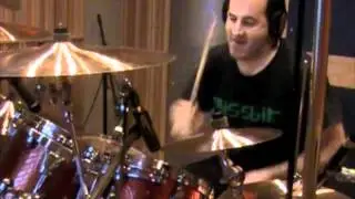 John Macaluso in Studio, Stockholm, Sweden.