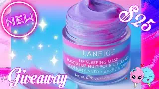 New !!! Laneige Lip Sleeping Mask Cotton Candy | Laneige | Giveaway Closed #laneigelipsleepingmask