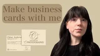 Creating business cards on procreate