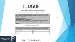 Documento di Gara Unico Europeo: guida alla compilazione