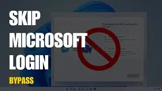 How to Bypass Microsoft Account in Windows 11 Without Microsoft Account Using Local Account