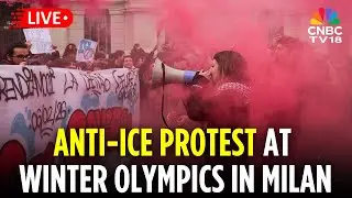 Winter Olympics 2026 LIVE: Anti ICE Protest Against US Delegations | Opening Ceremony in Milan |N18G