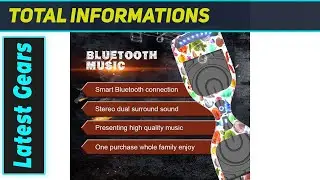 HOVERSTAR HS2.01: Удивительный ховерборд с Bluetooth и вспышкой!