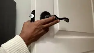 Home Decor || Changing My Interior Door Handles || A Woman of all Trades|| HomeDepot