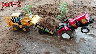 diy tractor & mini diy jcb machine work | part-2