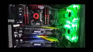 Novo PC Gaming Intel i7 5820k Gtx 1070 Sli Riotoro 1280 Pc Build