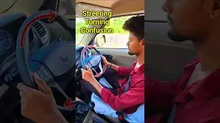 Car Steering Turning Confusion #Shorts #amdriving #tamilclass