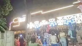 🚆Trem Natal iluminado Em Mateus Leme🎄🎉🎁🥳100 Centena De Pessoas Prestigiar Papai Noel🌲