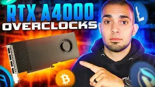 RTX A4000 Hashrates & Overclocks | 8+ Cryptocurrencies in Under 5 Minutes!