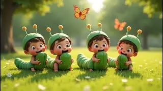 Butterfly Song for Kids 🦋 | Life Cycle of a Butterfly #youtube #butterfly #animatedrhymes #abcd