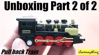 Toy Trains: Unboxing Loco Motion Diecast Pullback Toy Train  2 of 2