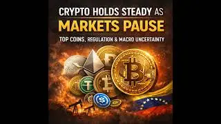 Crypto Holds Steady as Markets Pause | Top Coins, Regulation & Macro Uncertainty