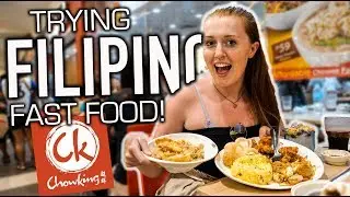 British Couple Try Filipino CHOWKING for the First Time!