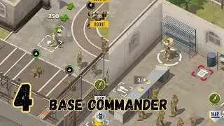 Base Commander Gameplay Part 4 &ndash; Unlocking New Units & Powering Up Defense! 💥🛡️