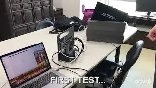 Testing Akitio eGPU with advoli HDBaseT video card