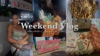 Birthday Weekend | We surprised our friend | Intrepid Restaurant | Vegan Fest | Clairissaolivia