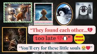&ldquo;The Saddest Animal Friendship 💔 | Coco, Duckli & Baby Penguin Story 😢 | Heart Touching Shorts