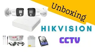 Unboxing the HIKVISION Full HD Security Kit: 4 Channel DVR, Color Night Vision, Built-in Audio