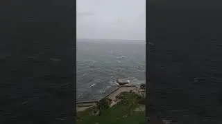 Hurricane Melissa. Kingston Harbour. October 27, 2025. 1:30pm #hurricanemelissa