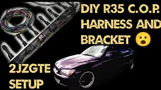 DIY 2JZ R35 coil harness and bracket (4k)
