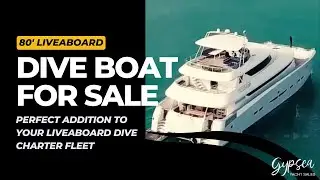 Live-aboard Dive Charter Boat For Sale 2024, 80' Power Catamaran, 8 Double Cabins w/Ensuite + 6 Crew